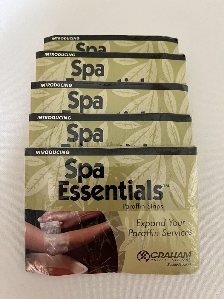 New  Graham Professionals Spa Essentials Paraffin Wax Application Strips 1 Pack