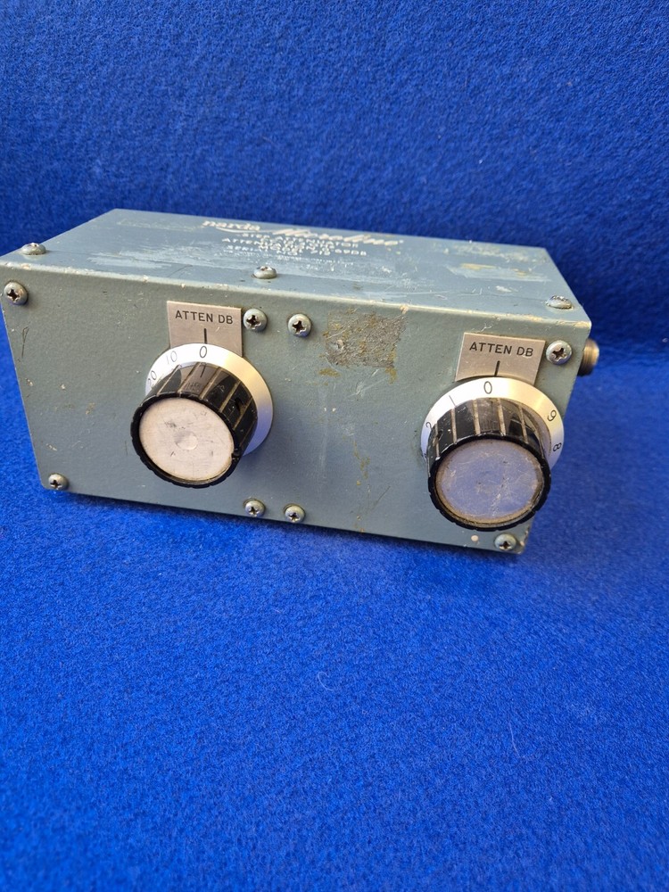 Narda Microline 712 Step Attenuator 0-69dB DC-12.4GHz