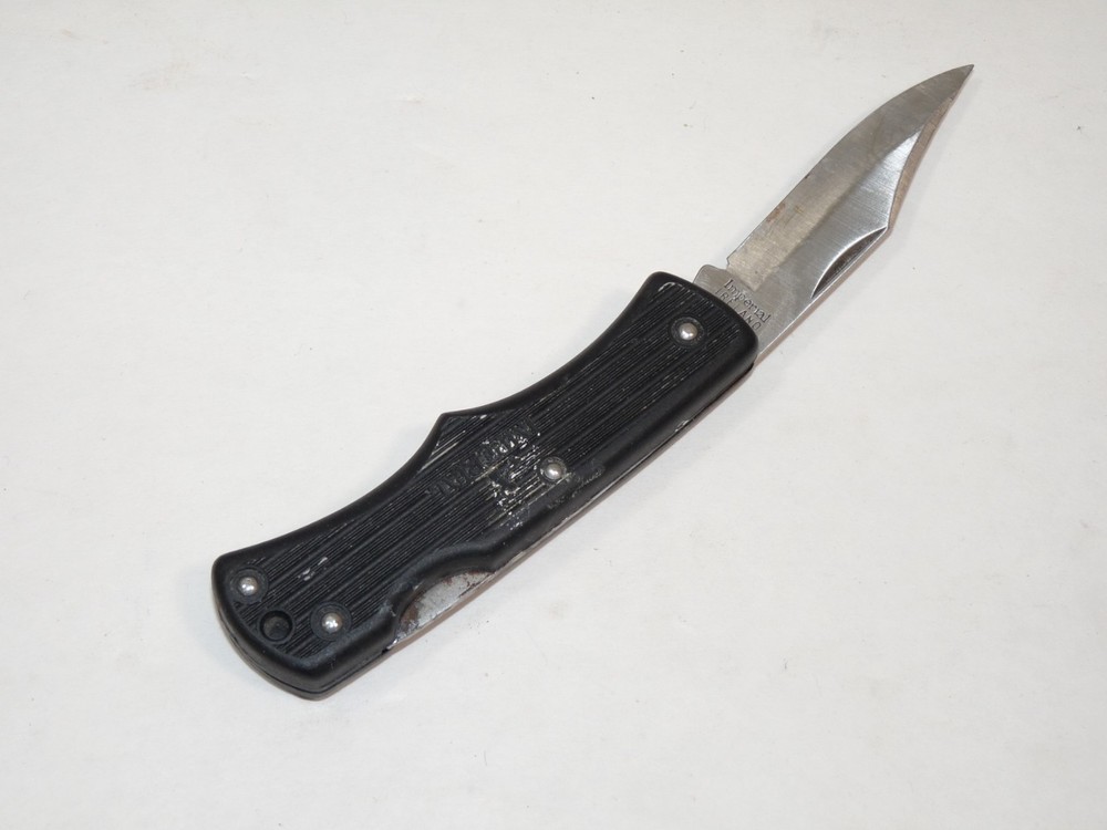 Imperial Knife (Ireland) Single Blade Lockback - 7” Plain 3” Blade