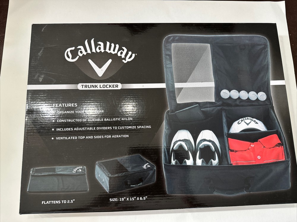 NEW Callaway Golf Trunk Organizer Locker
