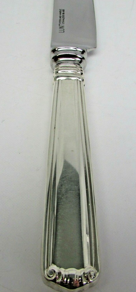 REED & BARTON STERLING EMBASSY SCROLL CAKE KNIFE, NO BOX