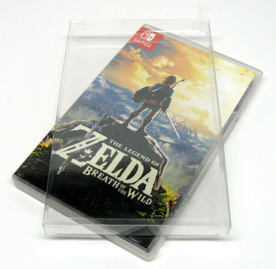 CLEAR PROTECTIVE BOX PROTECTOR FIT FOR NINTENDO SWITCH PLASTIC STEELBOOK GAMES