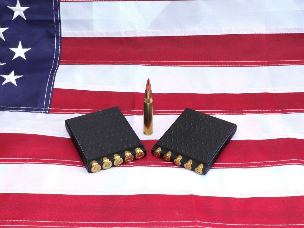 Flexible Rifle Ammo Wallets - No Live Ammo!