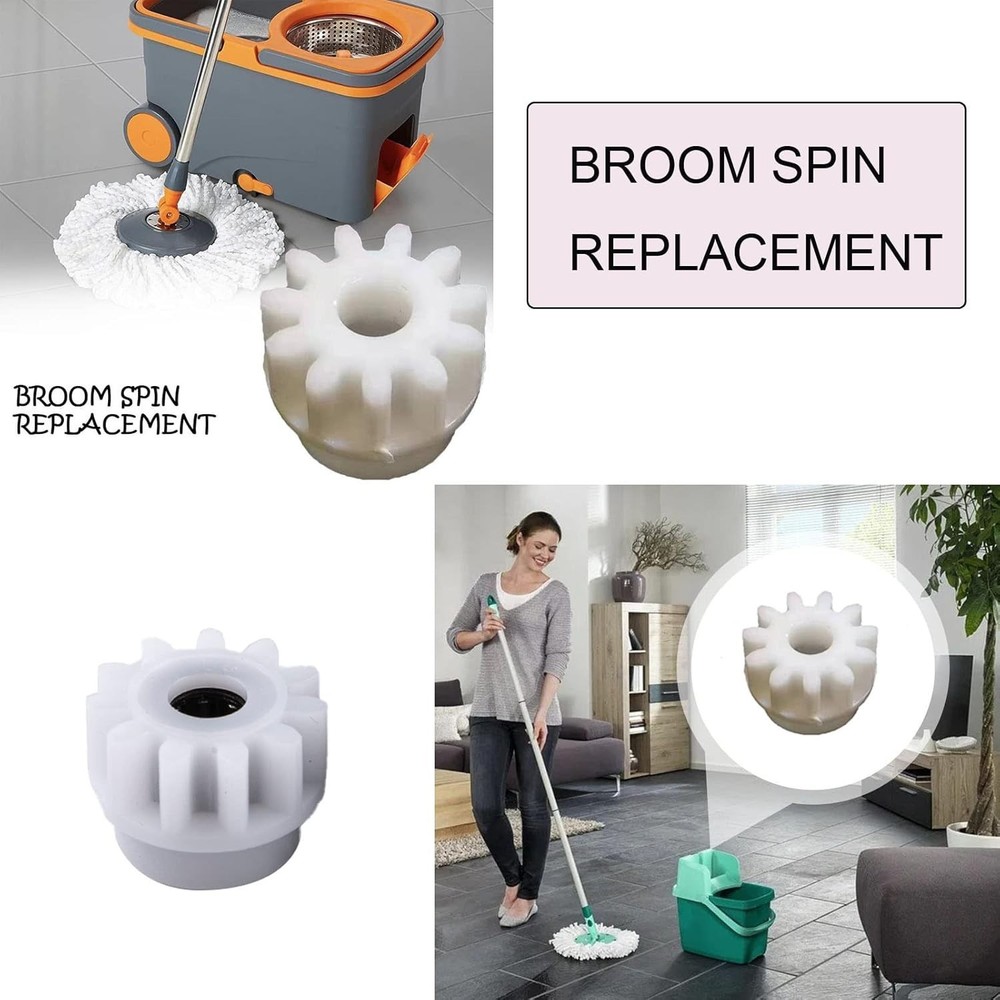 Durable One-Way Clutch Bearing for Microfiber Spin Mop - 2 Pack, Compact Size