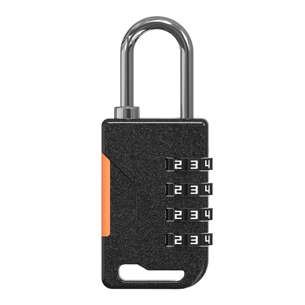 Resettable Combination Padlock - 4 Digit Lock - Waterproof & Heavy Duty