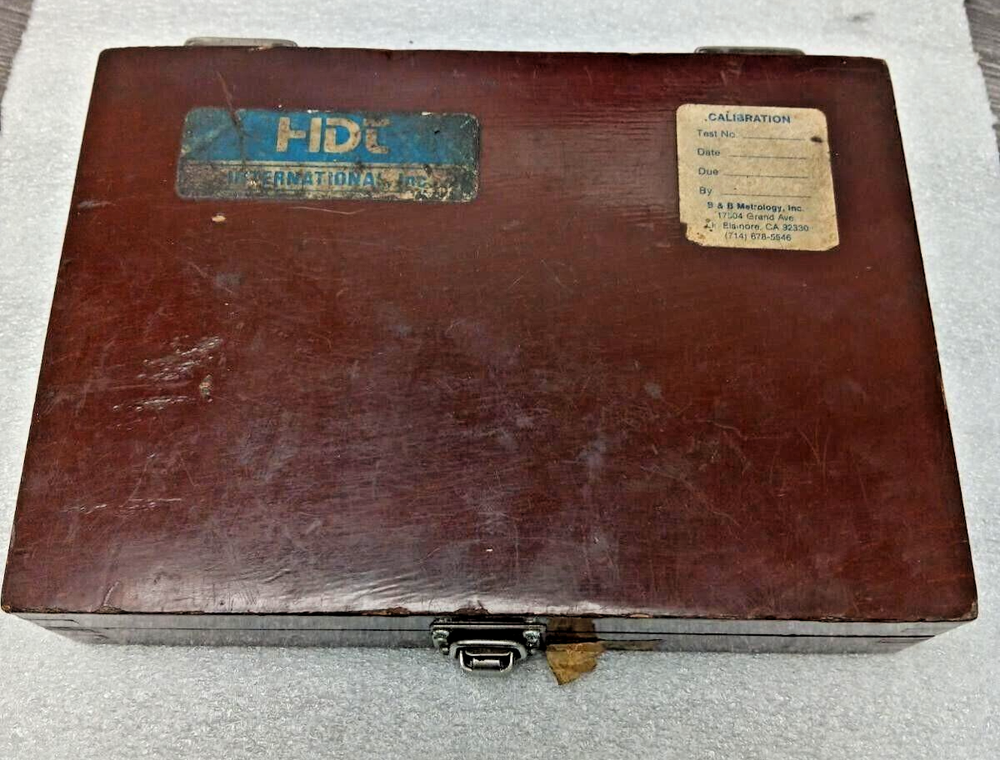 HDT INTERNTIONAL CALIBRATION 36PC SET, GRADE B