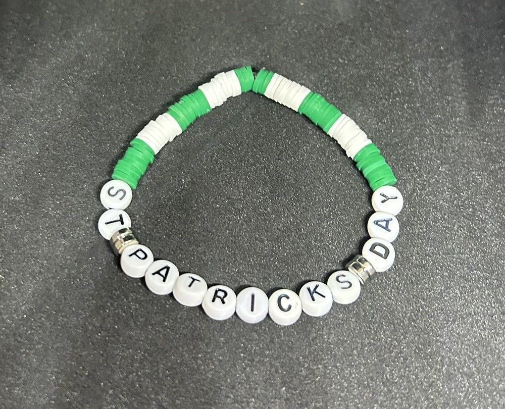 St. Patrick's Day Heishi Bracelet