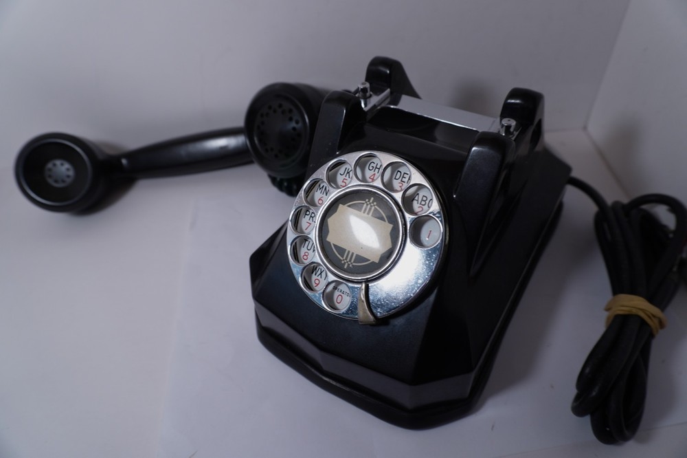 Original AUTOMATIC ELECTRIC BAKELITE A/E 40 Phone in Good Cond. & Tested Working