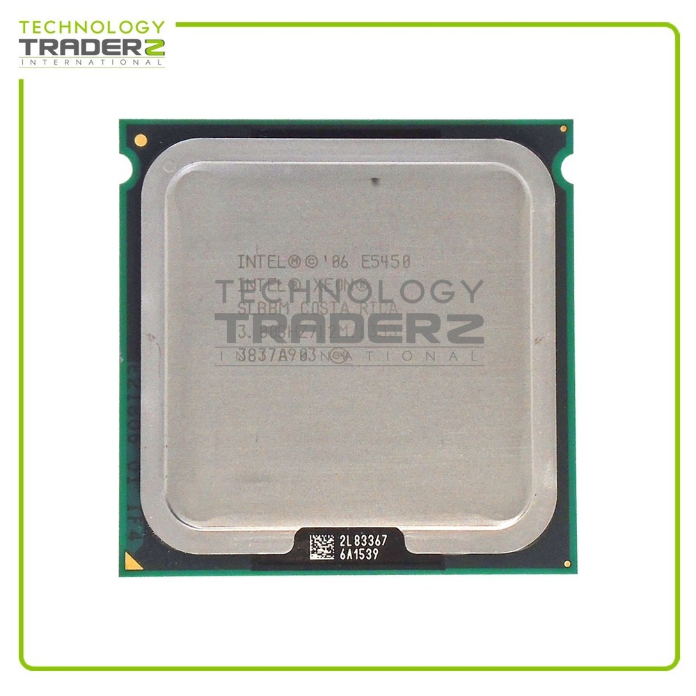 SLBBM Intel Xeon E5450 Quad Core 3.00GHz 1333MHz 12MB 80W Processor **Pulled**