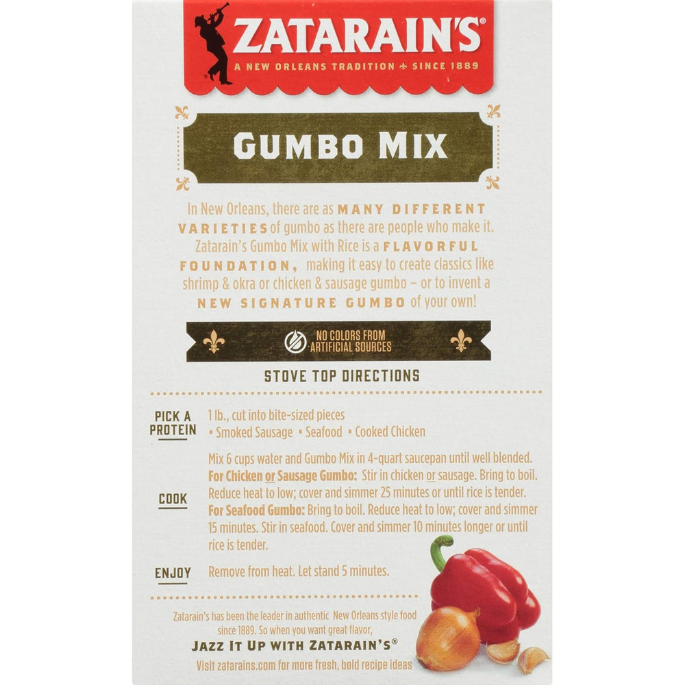 Gumbo Rice Mix, 7 Oz