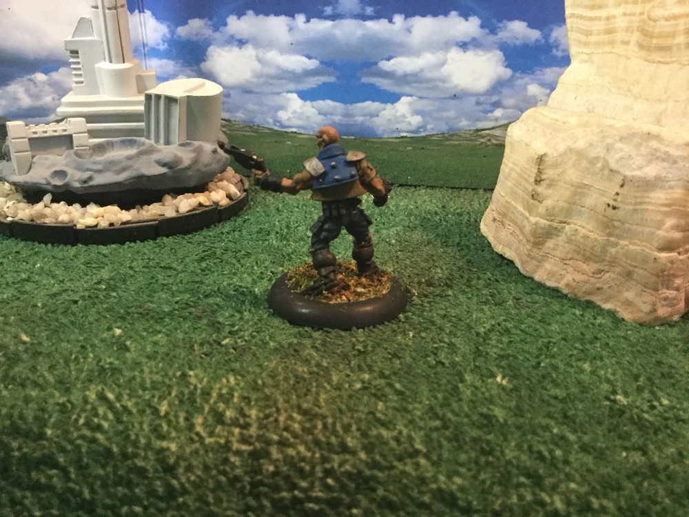 Reaper Mercenary/ Space Pirate 25mm