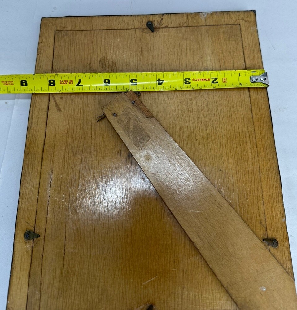 Antique 800 Silver Large Picture Frame