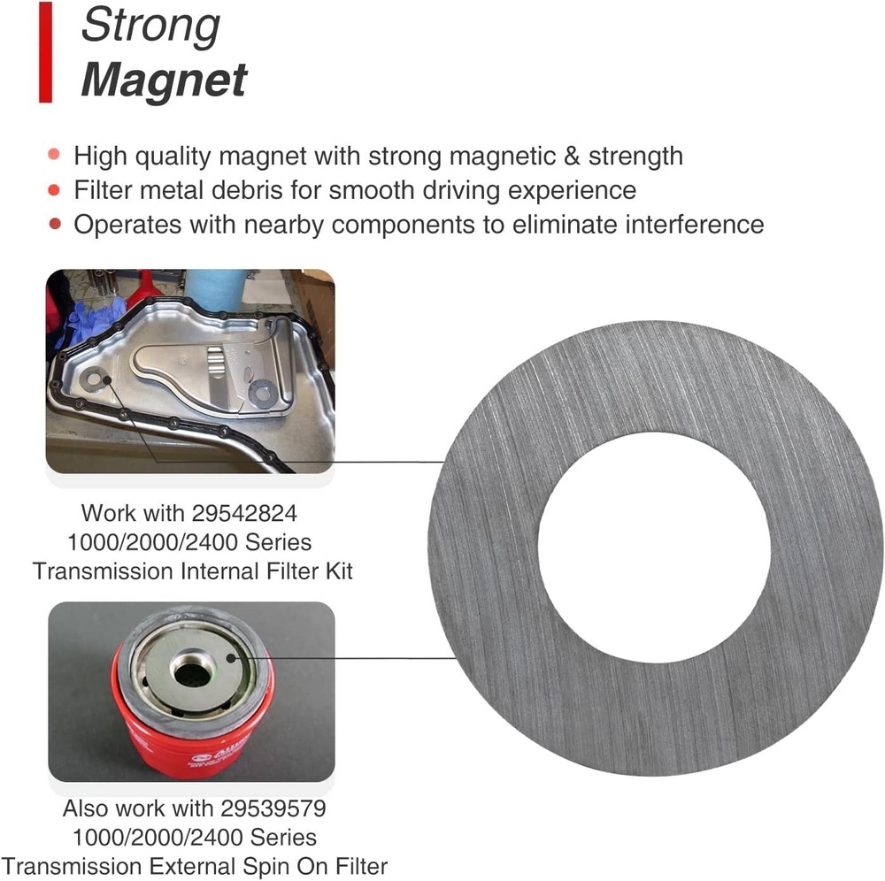 Replace for Allison 29535617 Automatic Transmission Fluid Pan Magnet 1000 Pan