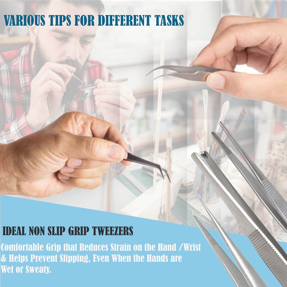 44PCS Gundam Model Tools Kit Modeler Basic Tools Craft Set for Gundam Car Model