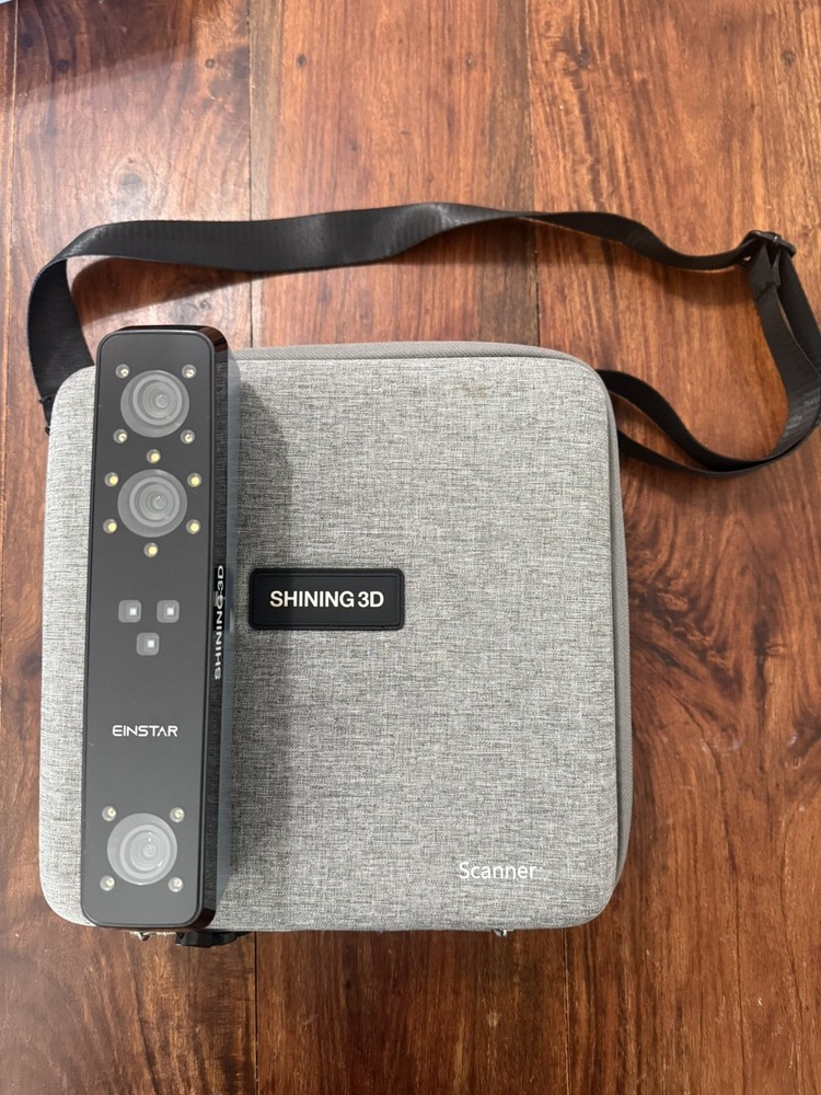 Shining 3D Einstar Handheld 3D Scanner-Slightly Used w/ Case & Calibration Board