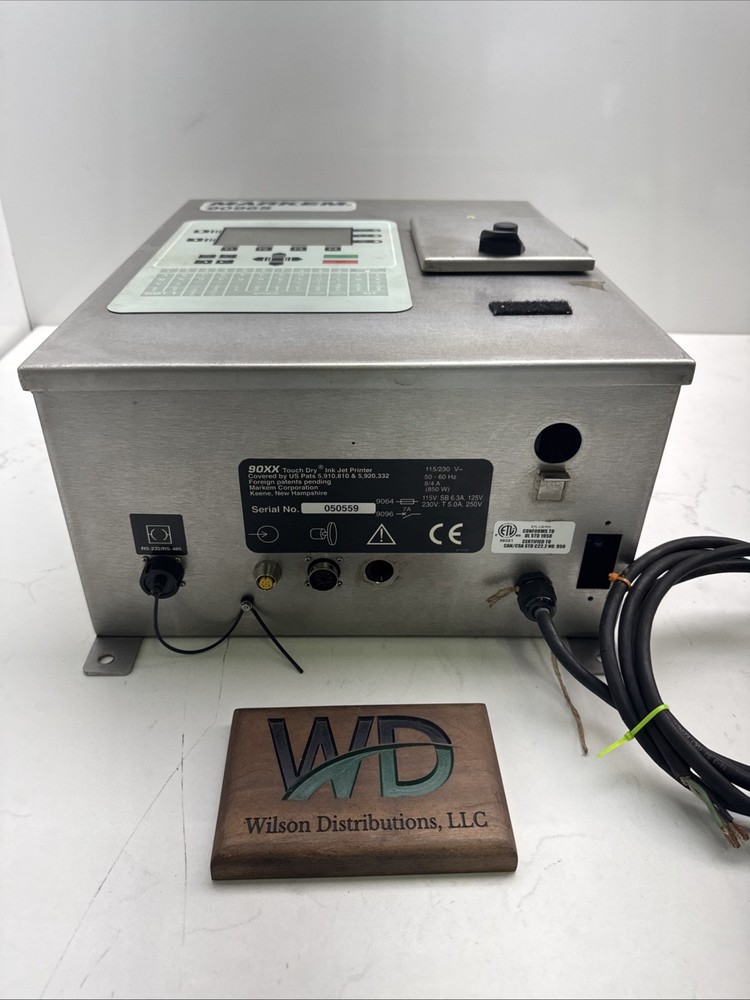 MARKEM PRO INKJET CONTROLLER SYSTEM 9096S