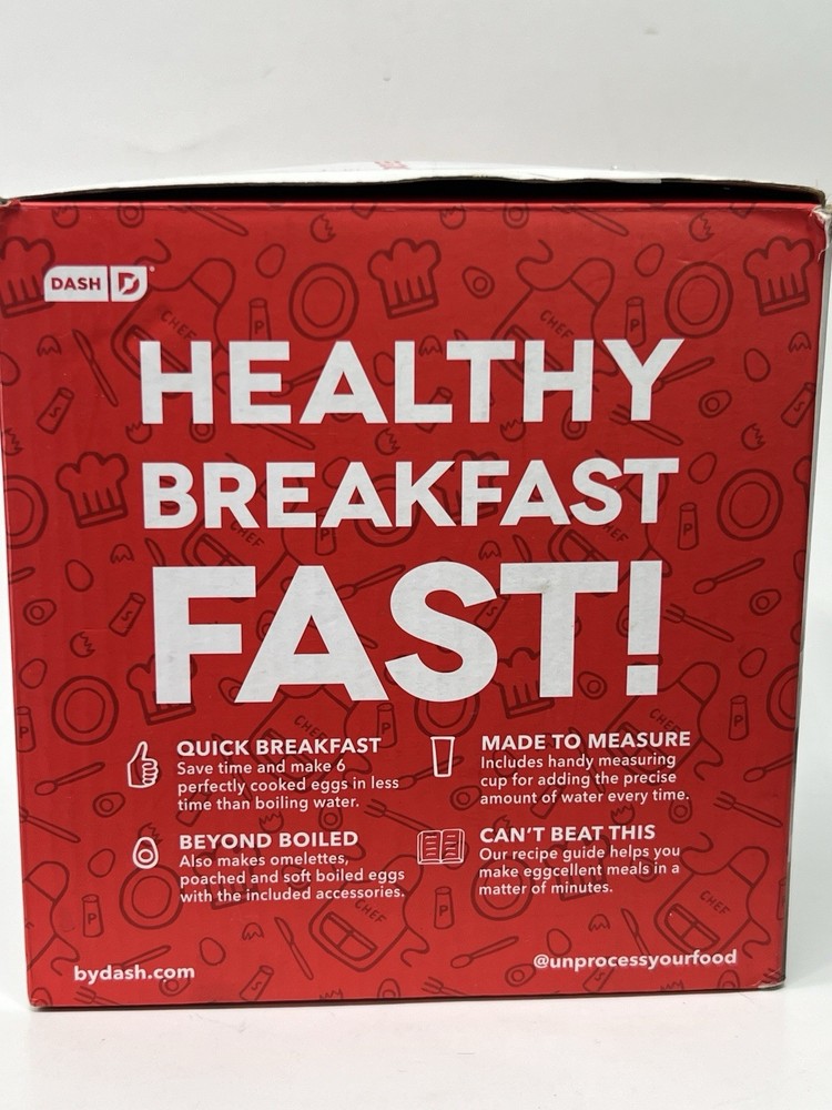 Dash Everyday Egg Cooker - Makes 6 Eggs