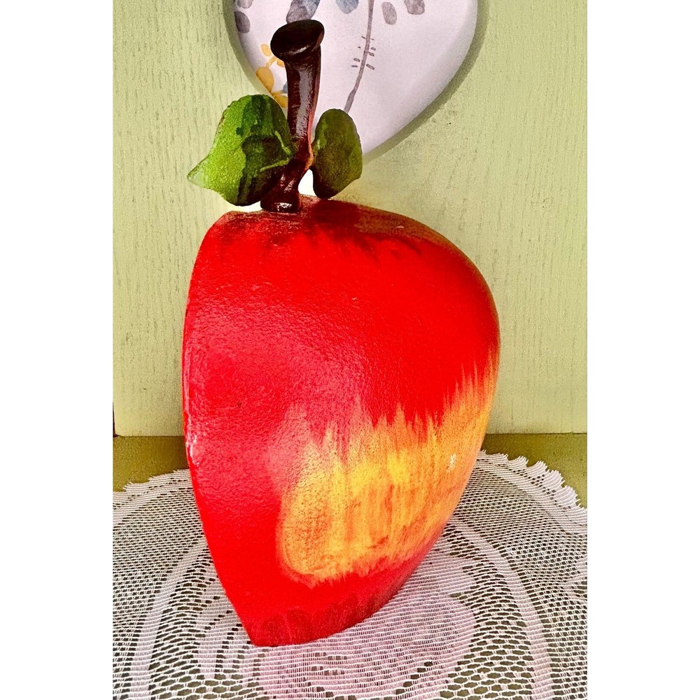 Cast Iron Apple Door Stop