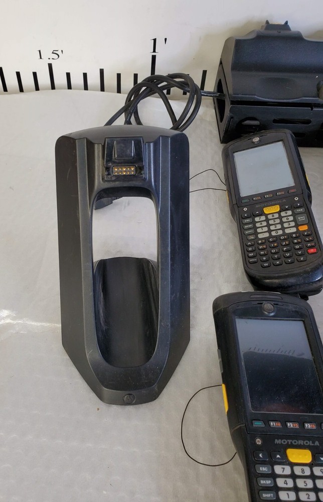 Motorola MC9590 Wireless Barcode Scanner x 9 Units + Chargers