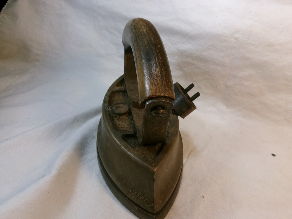Antique Sad Iron Flat Iron Doorstop Decor