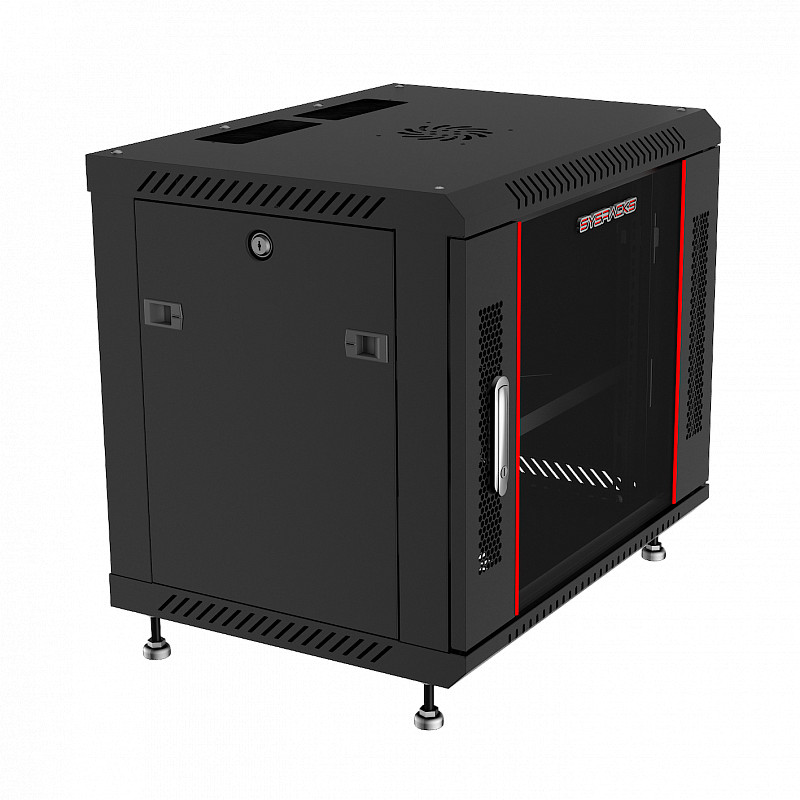 9U Sysracks Wall Mount IT Data Network Server Rack Cabinet Enclosure 24" Depth