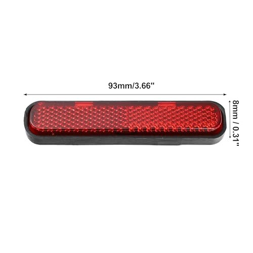 Front Lower Fork Reflector Sticker Rear Saddlebag Reflective Cover Universal