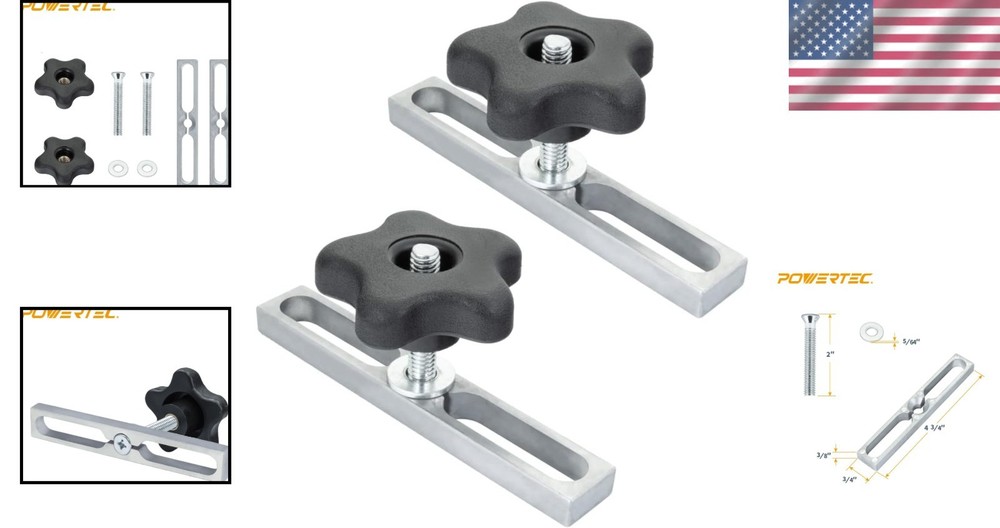 Complete Miter Slot Hardware Kit - Create Custom Jigs for Woodworking Projects