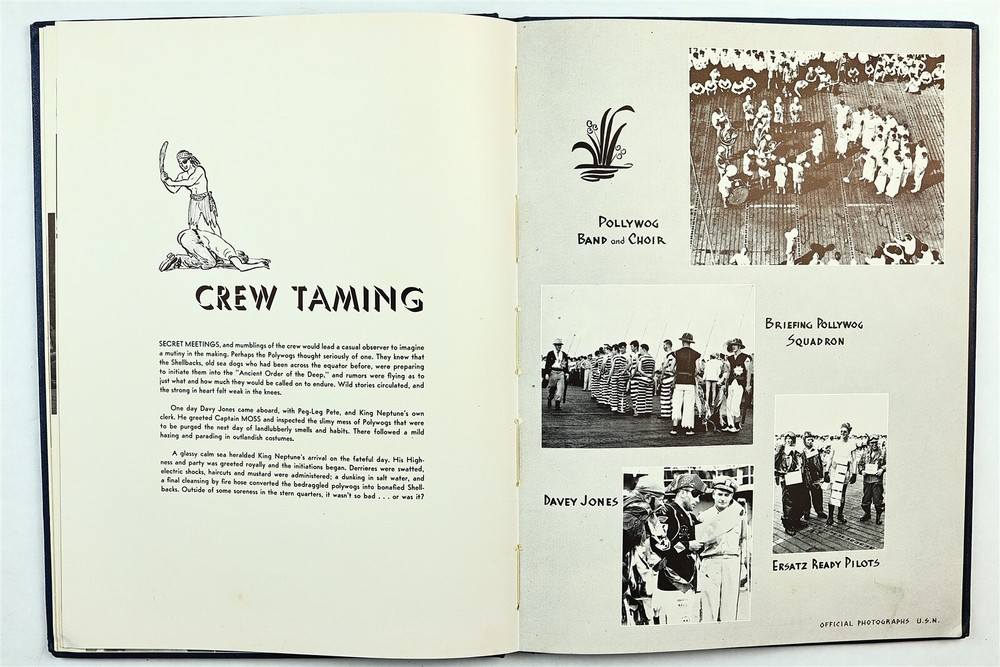 USS Boxer (CV-21) 1950 Western Pacific Deployment Cruise Book