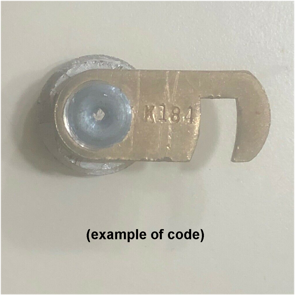 (2) Kennedy Tool Box Replacement Keys Cut Key Code K101 - K299 -READ DISCLAIMER