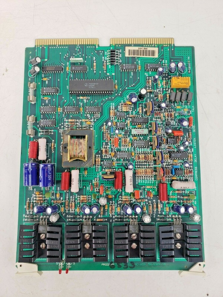 Bogen Multicom 2000 Analog Card MCACB Intercom System Used AS IS #10