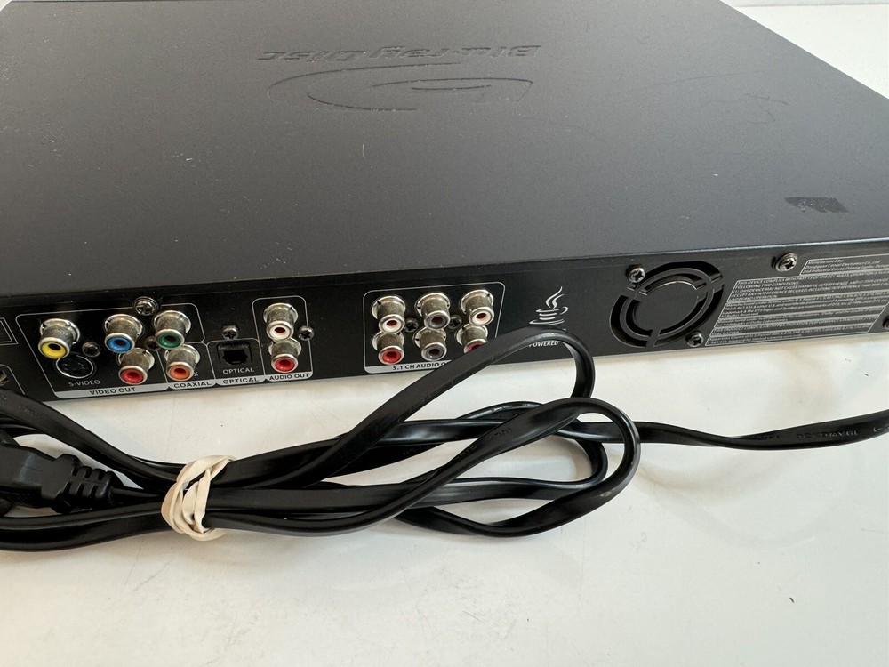 OLEVIA Blu-Ray DVD Disc Streaming Player Model BDP-110 No Remote Tested