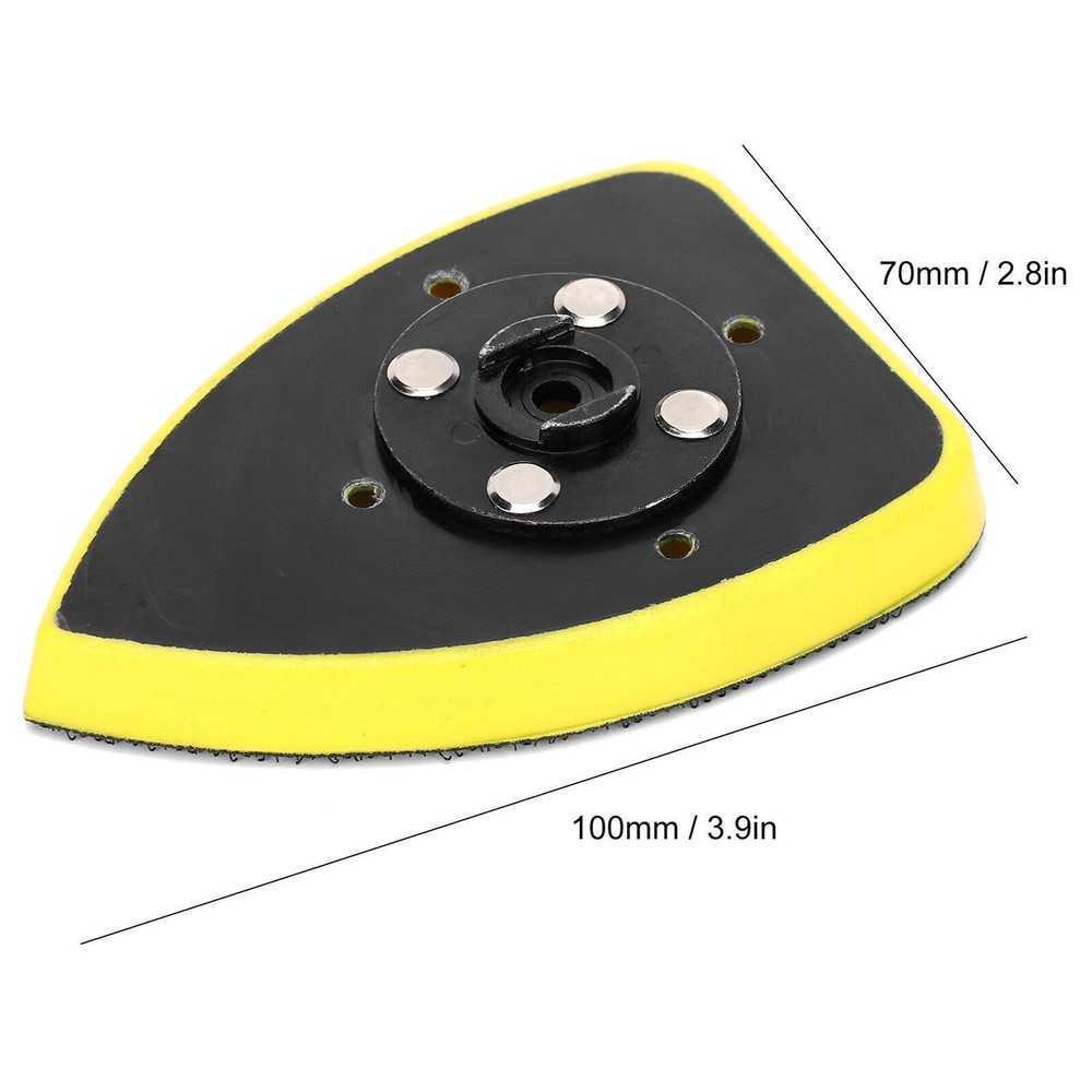 70x100mm Triangular Sanding Pad Universal Sander Polishing Grinding Disc