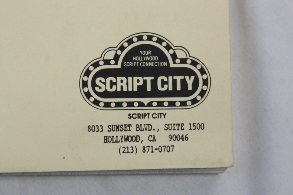 In The Night Screenplay Script Jeb Stuart 20th Century Fox Dec 16 1988