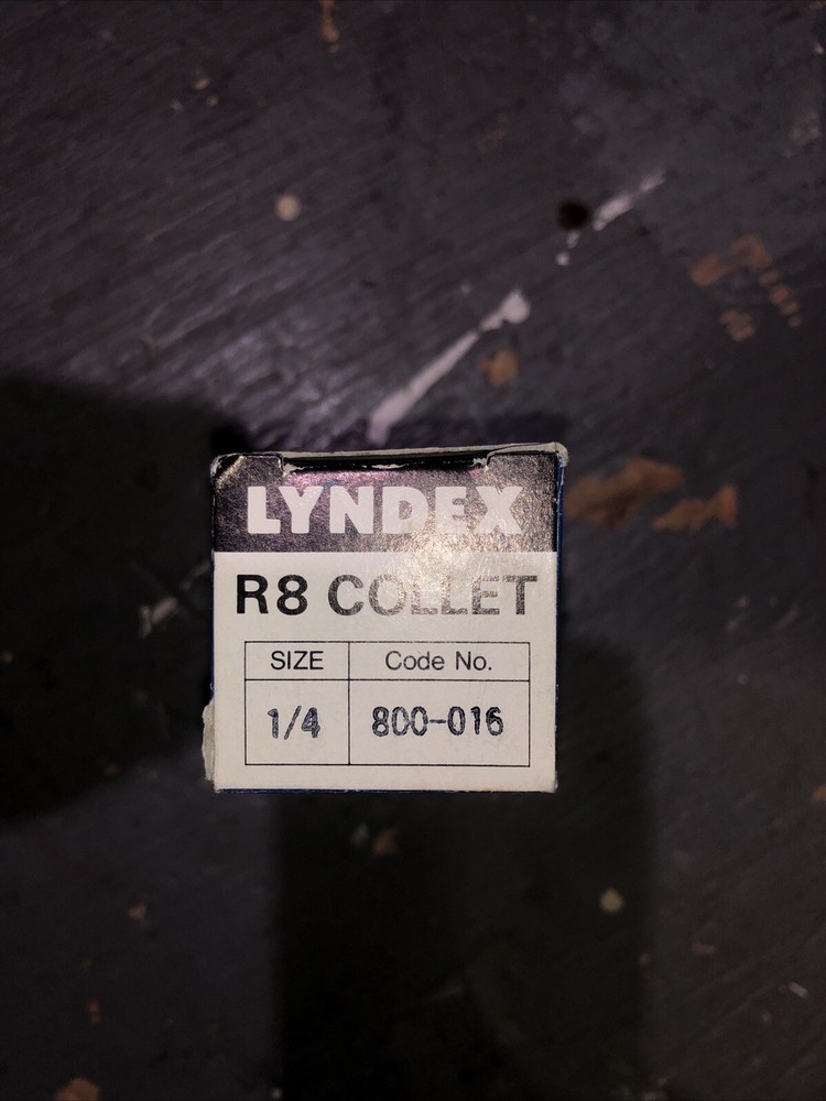 SQUARE 5C COLLET LYNDEX. 1/4” NEW IN BOX