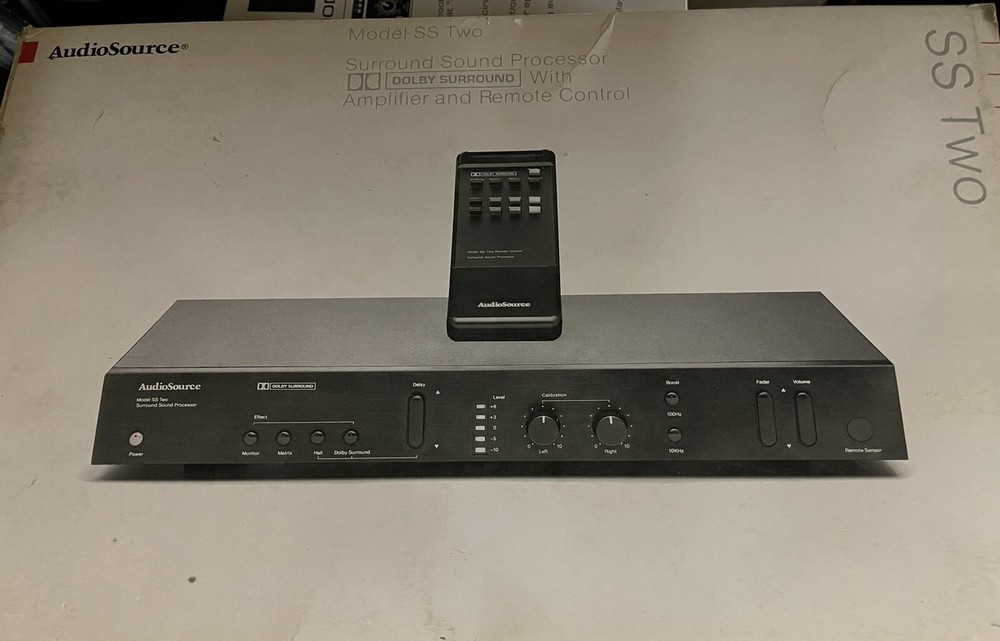 AUDIOSOURCE SURROUND SOUND PROCESSOR  MODEL SS Series II  NOS