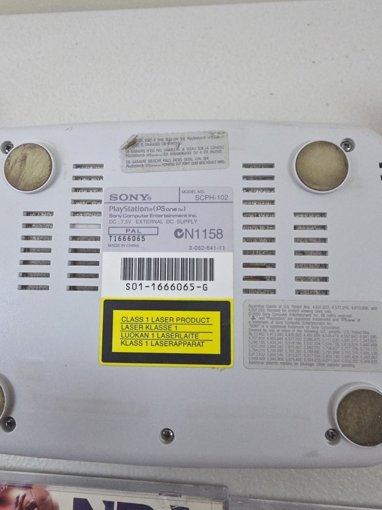 Sony Playstation PS One Bundle 2xgame 1xcontroller Power Cable Tested Working