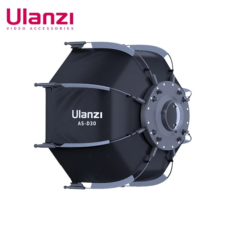 Ulanzi AS-D30 30cm Octagonal Softbox Mini Bowens Mount Light Honeycomb Diffuser