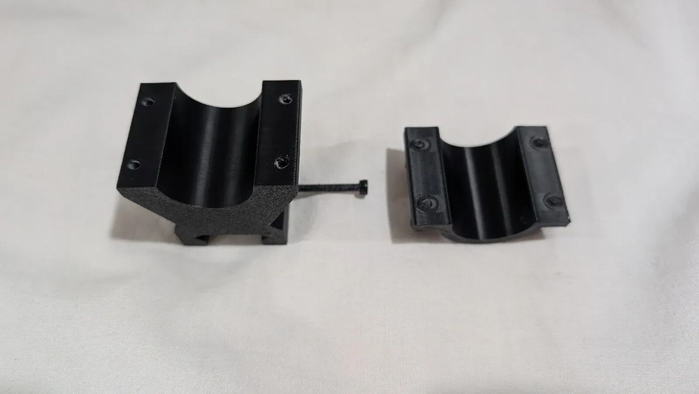 3d Printed Airsoft Flashlight Mount