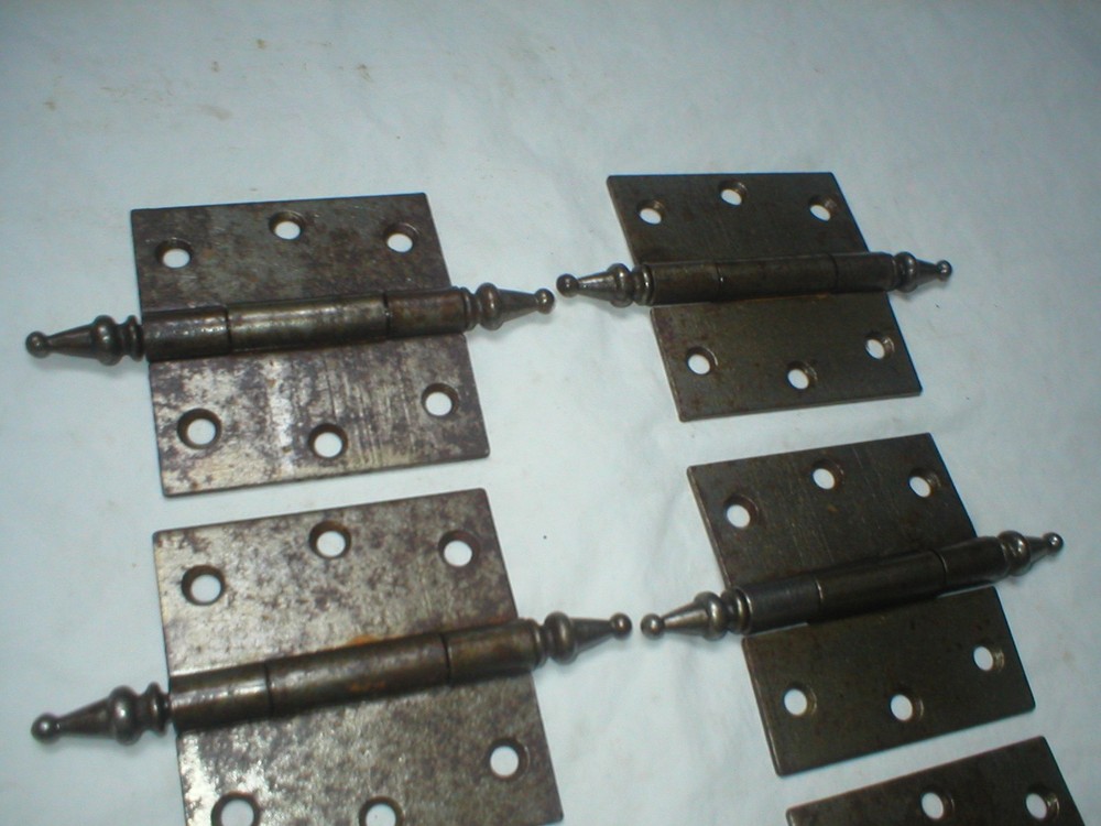 Antique Steeple Hinge Pair