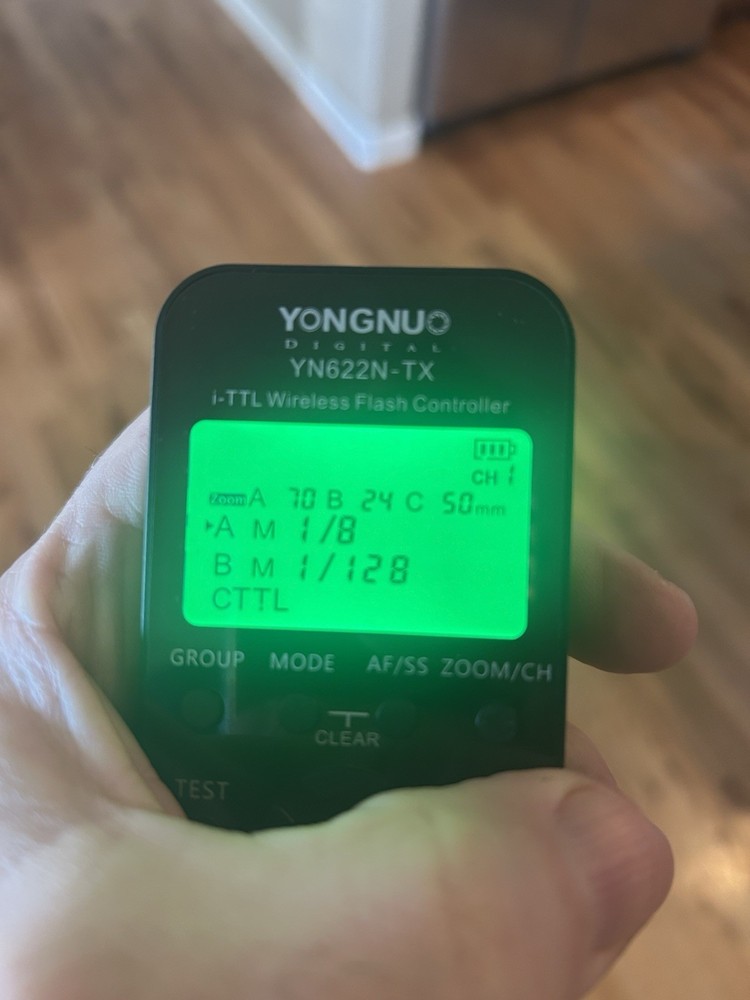 YONGNUO Digital Wireless Flash Trigger Transceivers + Flash Controller *NIKON*