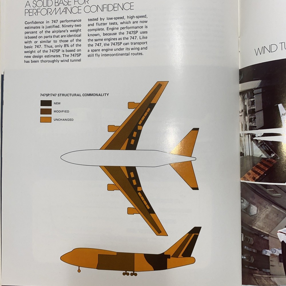 Boeing 747 SP Brochure