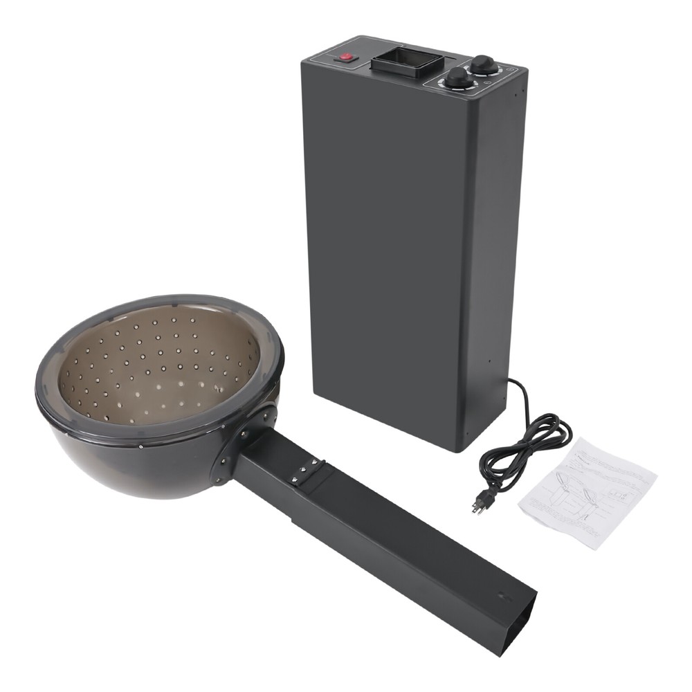 Hooded Hair Dryer with Timer, Fast Drying & Precise Temperature Control