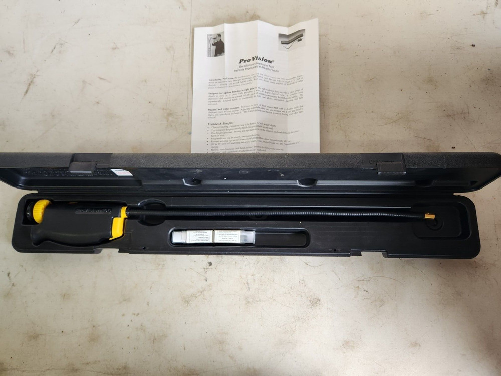 SLi ProVision 100 Inspection Tool W/Case and Extras