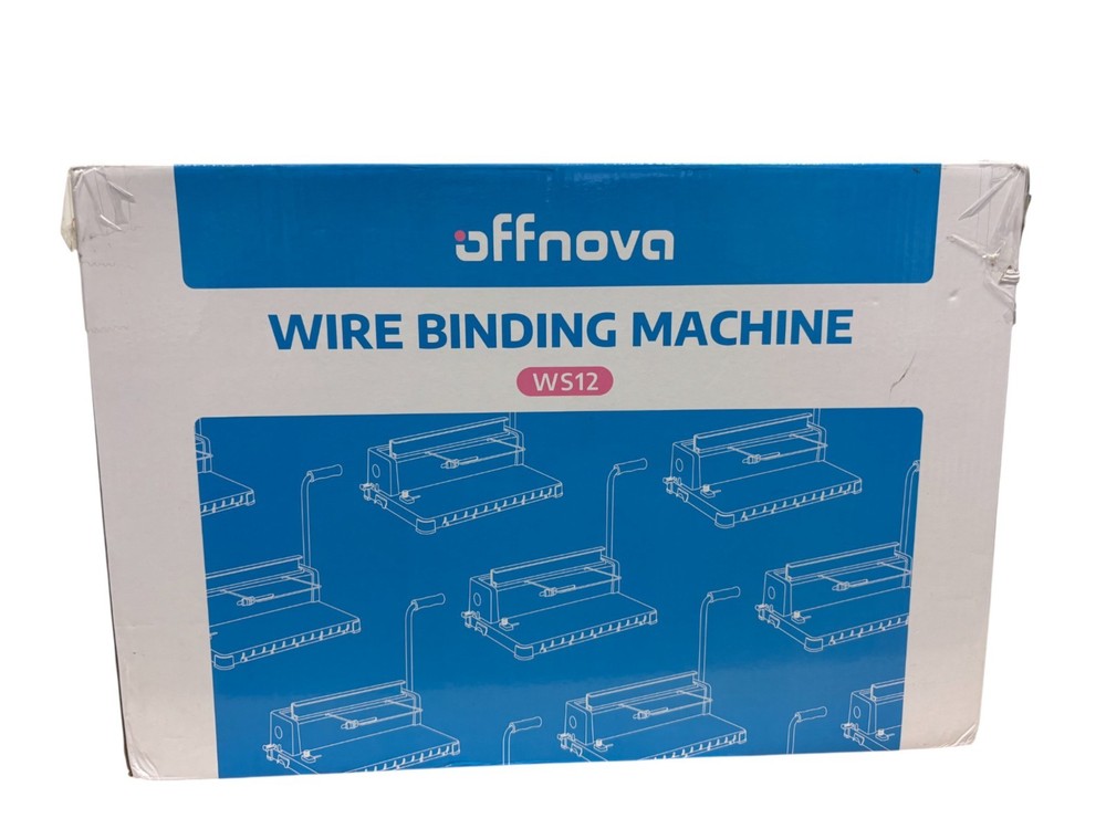 Offnova Wire Binding Machine WS12 New In Box Never Opened