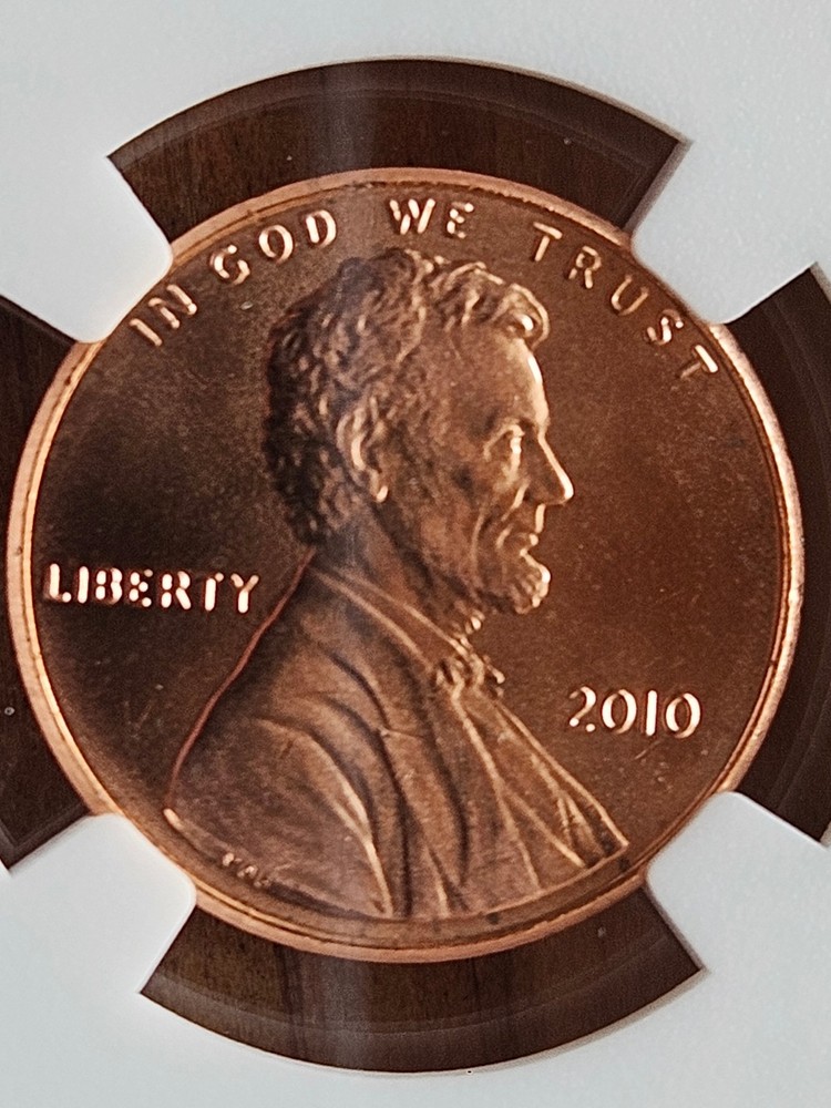 2010 LINCOLN CENT PENNY UNION SHIELD NGC MS66RD