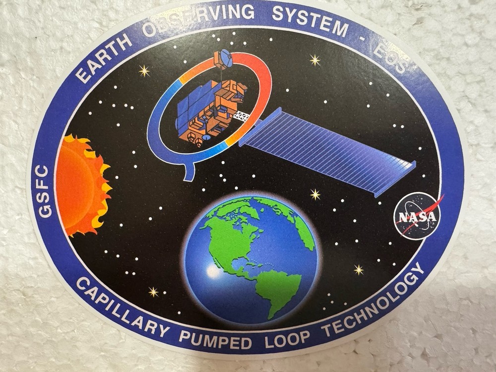 Vintage NASA Sticker- Earth Observing System