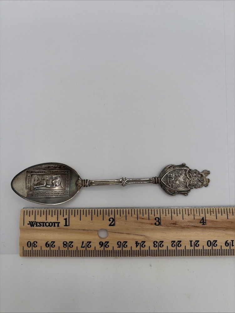 Silver Souvenir Spoon Quebec Canada