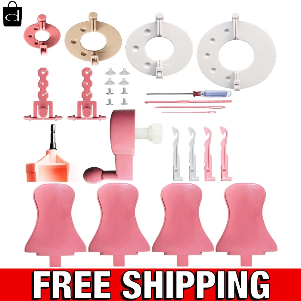 Essential 32-Piece Kit for Sentro Knitting Machines - Includes All Tools