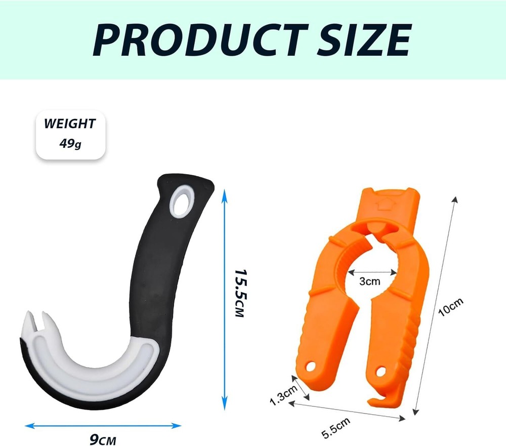 Easy Open Ring Pull Can Opener and Water Bottle Opener Pop Top Tab Puller Sim...