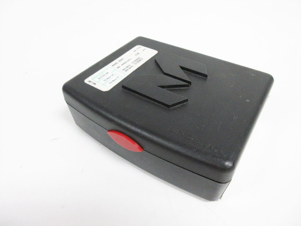 ENDEVCO 2224C PIEZOELECTRIC ACCELEROMETER REF SENSITIVITY 12.00 PC/G